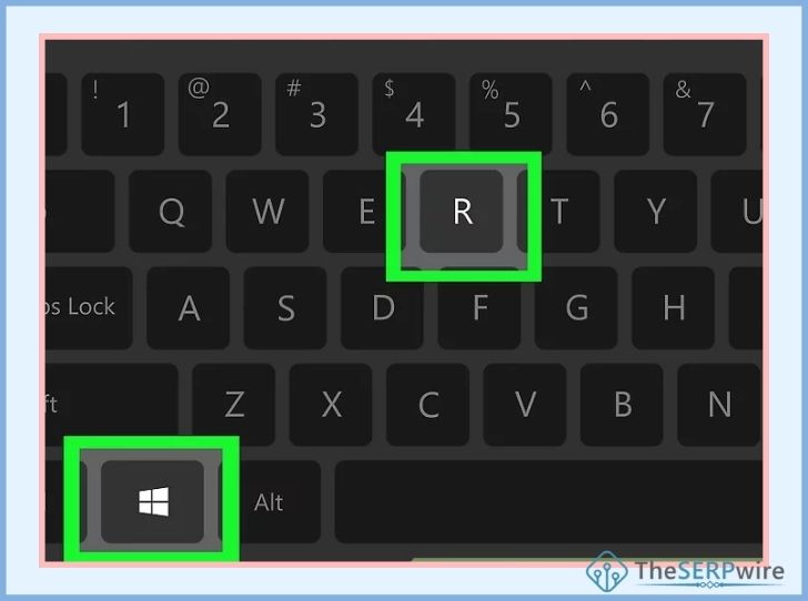 press window icon key