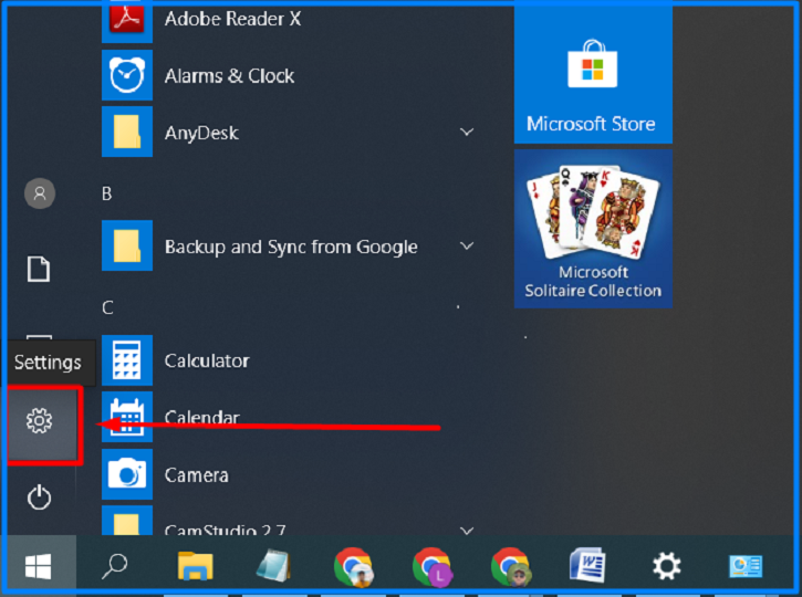 Windows Icon Settings