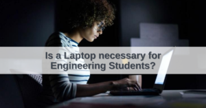 Engineering Student Working on Laptop